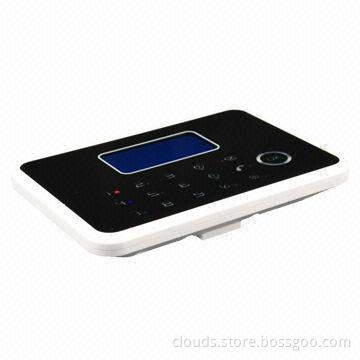 Wireless alarm system with auto SMS/GSM/PSTN/contact ID, temperature display, built-in siren